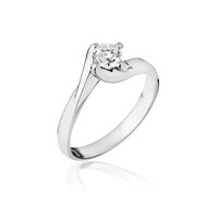Anello Forever Unique Donna Atena in Oro bianco Diamante 0.5 Ct AN004/OC/050 - AN004/OC/050